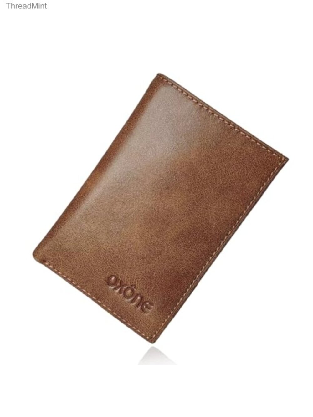 RFID Blocking Genuine Leather Bifold Wallet Slim Minimalist Card Holder
